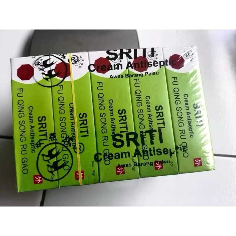 PROMO SALEP SRITI PAKET 5 PCS CREAM SRITI / SALEP SRITI ORIGINAL ASLI BPOM