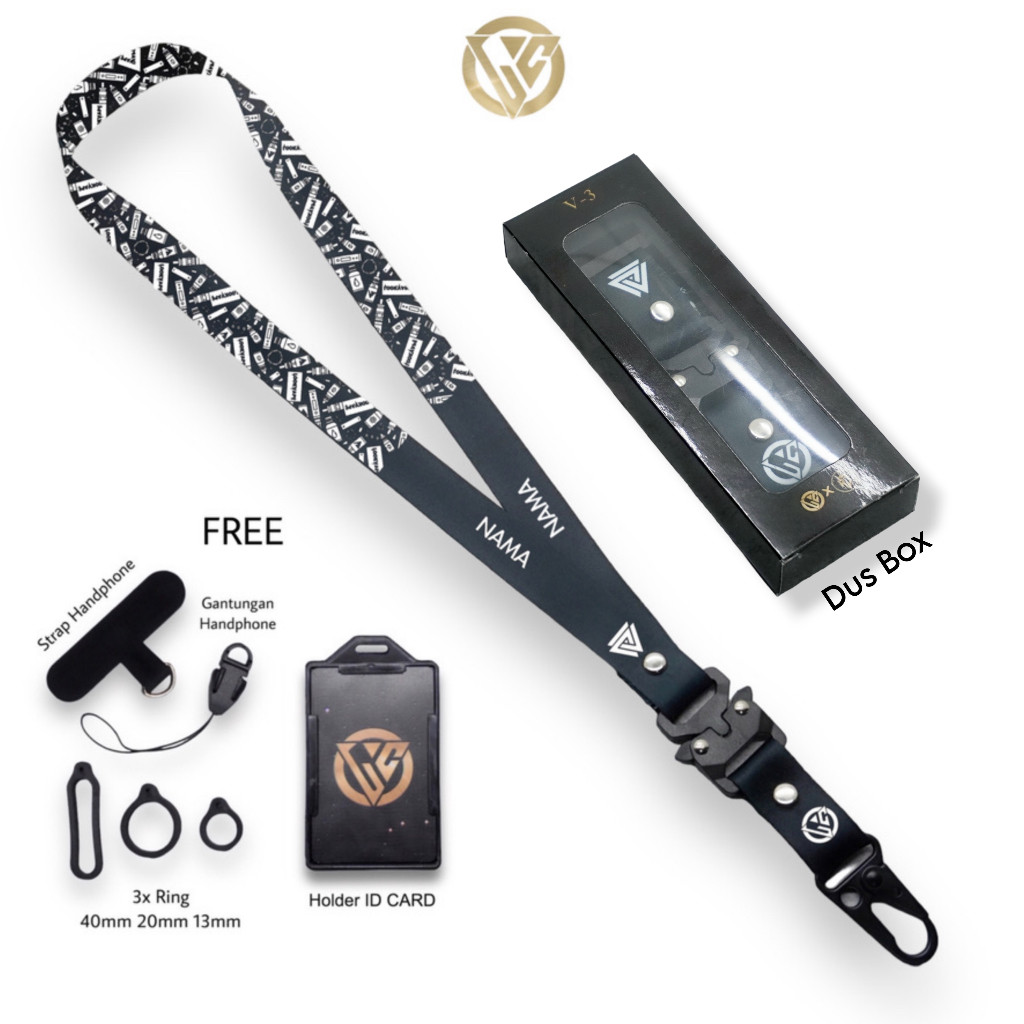 

Lanyard Craft Custom Nama Special Edition Doodle Device