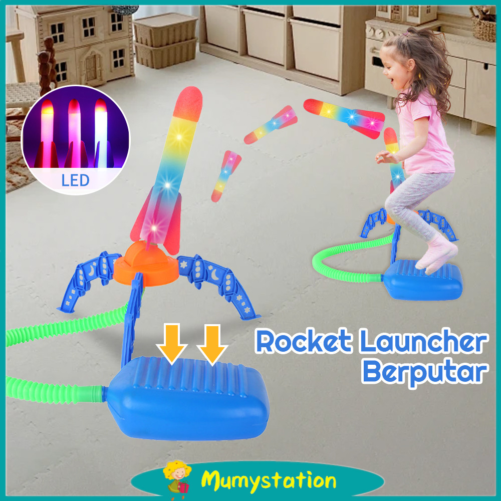 Mumystation Mainan Rocket Luar Angkasa Mainan Olahraga Air Rocket Launcher