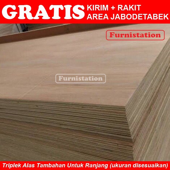 Triplek Alas Kasur 1 Tingkat - 3 mm