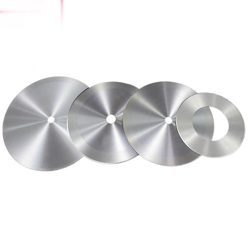 

Size=300*25.4*3mm SKH-51 Material Large Round Blade Circular Knife Slitting Knife for Corrugating Machine Cutting Machine Blade