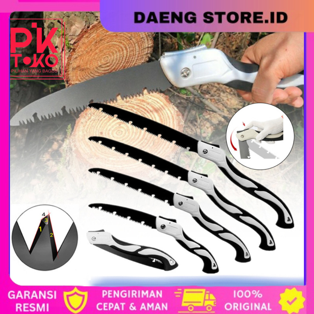 300mm Gergaji Kayu Lipat/Gergaji Lipat Portable/Lipat Gergaji/Folding Saw/Gergaji Pohon/Sk5 Lipat