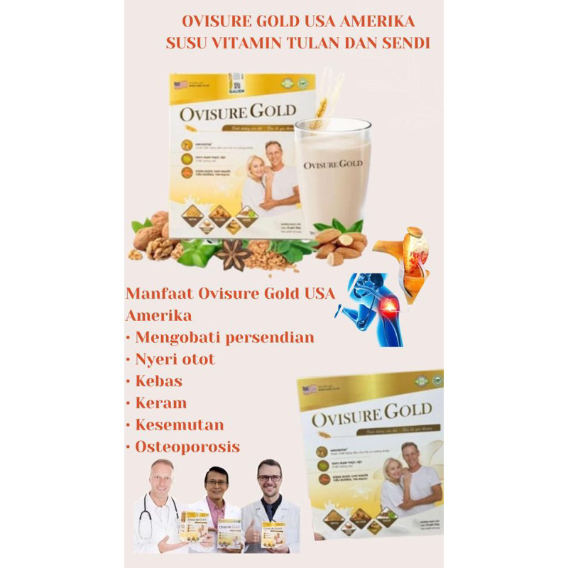 

SIAP KIRIM-OVISURE GOLD SUSU PREMIUM MENGATASI NYERI TULANG DAN SENDI IMPORT US