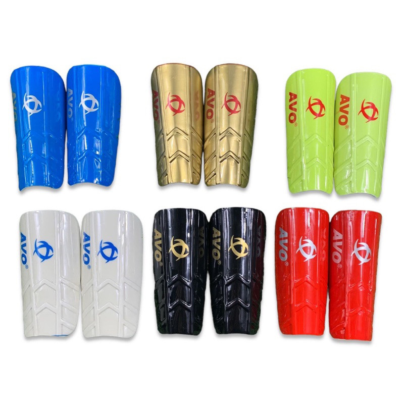 [366SP] Deker Kaki/Shinguard/Lakop Sepak Bola Futsal Embos Timbul AVO ORI