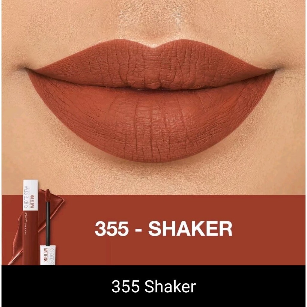 MAYBELLINE SUPERSTAY LIP MATTE INK 355 SHAKER