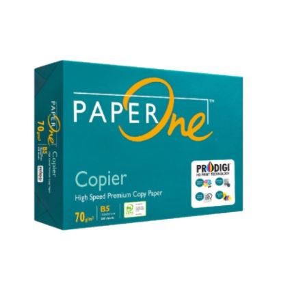 

PaperOne Ukuran B5 70 gr - Termurah! Kertas Fotocopy Print PaperOne B5 70 Gr per Rim RB9