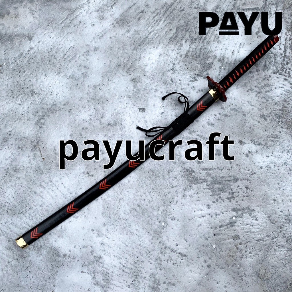 STORE98~Nichirin Tanjiro Kamado V2 Grade B 5mm Grade C 3mm | Cosplay Tanjito Kamado Katana Samurai A