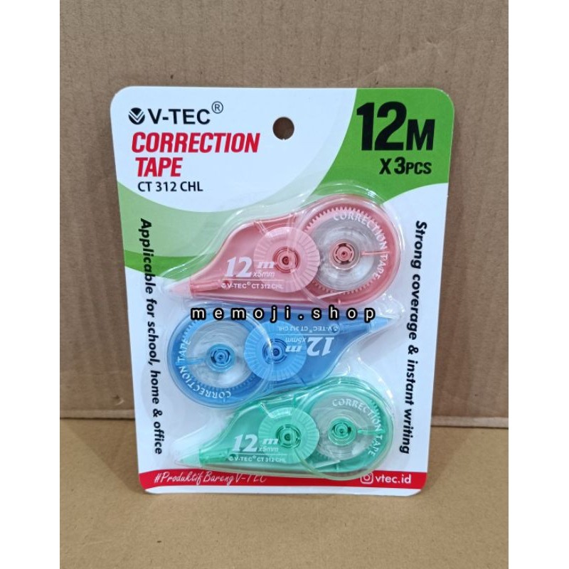 

Correction Tape Set-3 CT 312 CHL