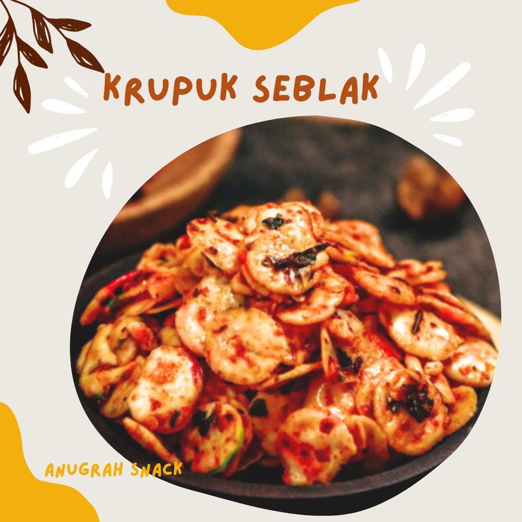 

Kerupuk Seblak Pedas Nampol