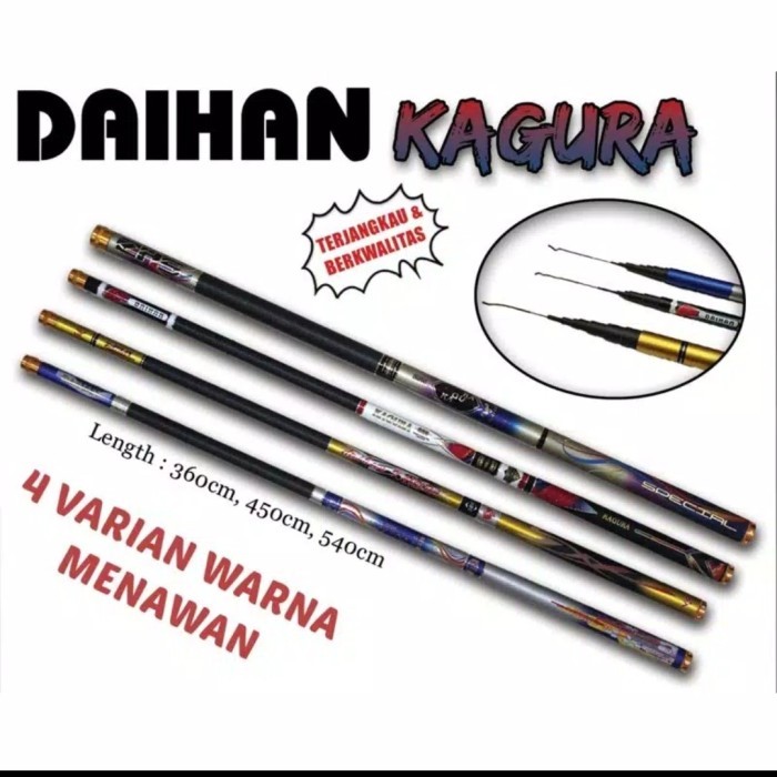 JORAN TEGEK CARBON KAKU DAIHAN KAGURA UK 360-450-540 - 360