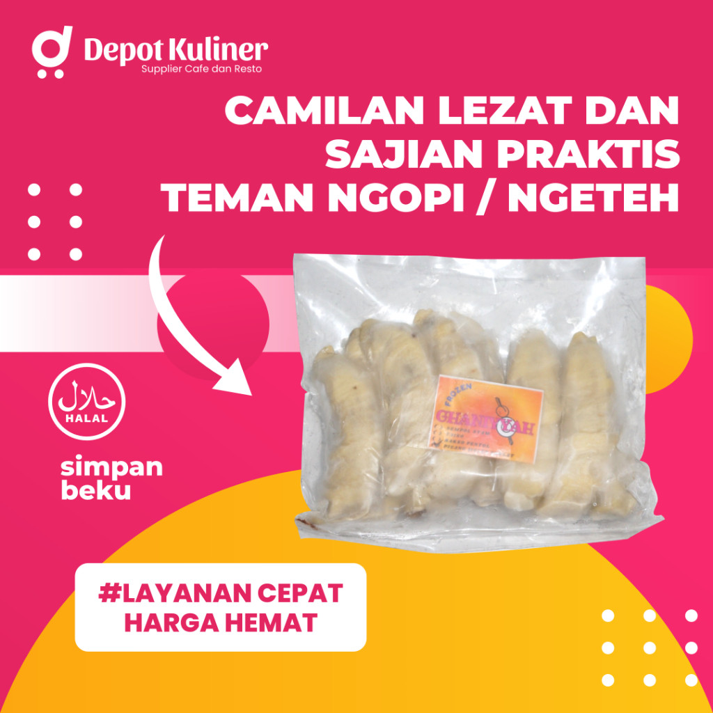 

Pisang Molen Coklat Frozen Isi 10 Pcs