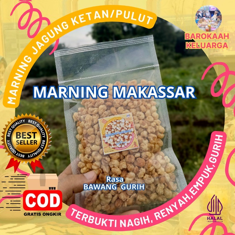 

Marning Premium asli khas makassar 100 gr original PALING MURAH dan aseli dari jagung ketan/pulut