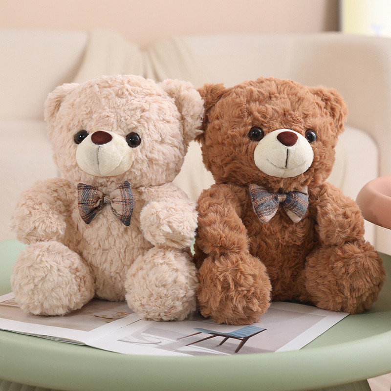 

35/50/60CM Kawaii Bow Tie Bear Cute Teddy Bear Plush Toys Stuffed Soft Bear Doll Boys&Girls Appease Doll Kids Baby Birthday Gift