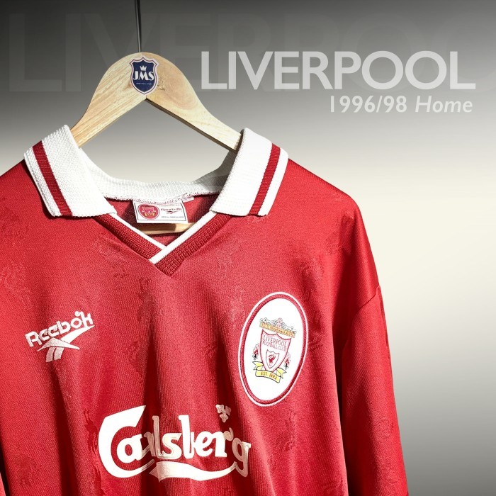 1996-97 LIVERPOOL HOME SHIRT McMANAMAN #7