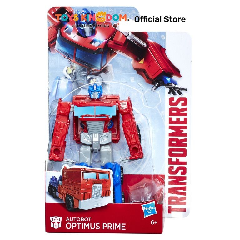 Toys Kingdom Transformers Robot Bravo Optimus Prime E1163 Mainan Anak Robot Boy Toys Kids Toy Miniat