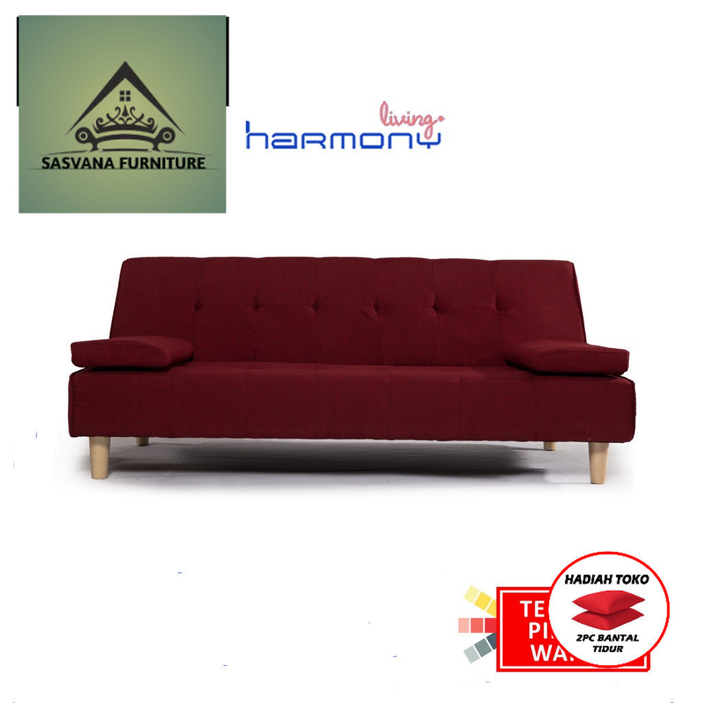 (FREE BANTAL TIDUR) Sofa Bed Jeslyn harmony living  CIREBON SASVANA FURNITURE