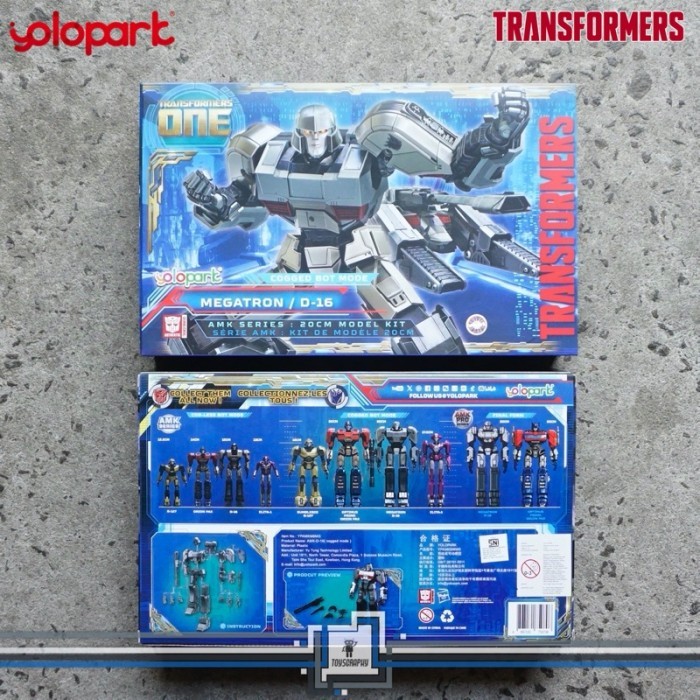 Yolopark Transformers ONE AMK Cogged Bot Mode D-16 D16 MEGATRON