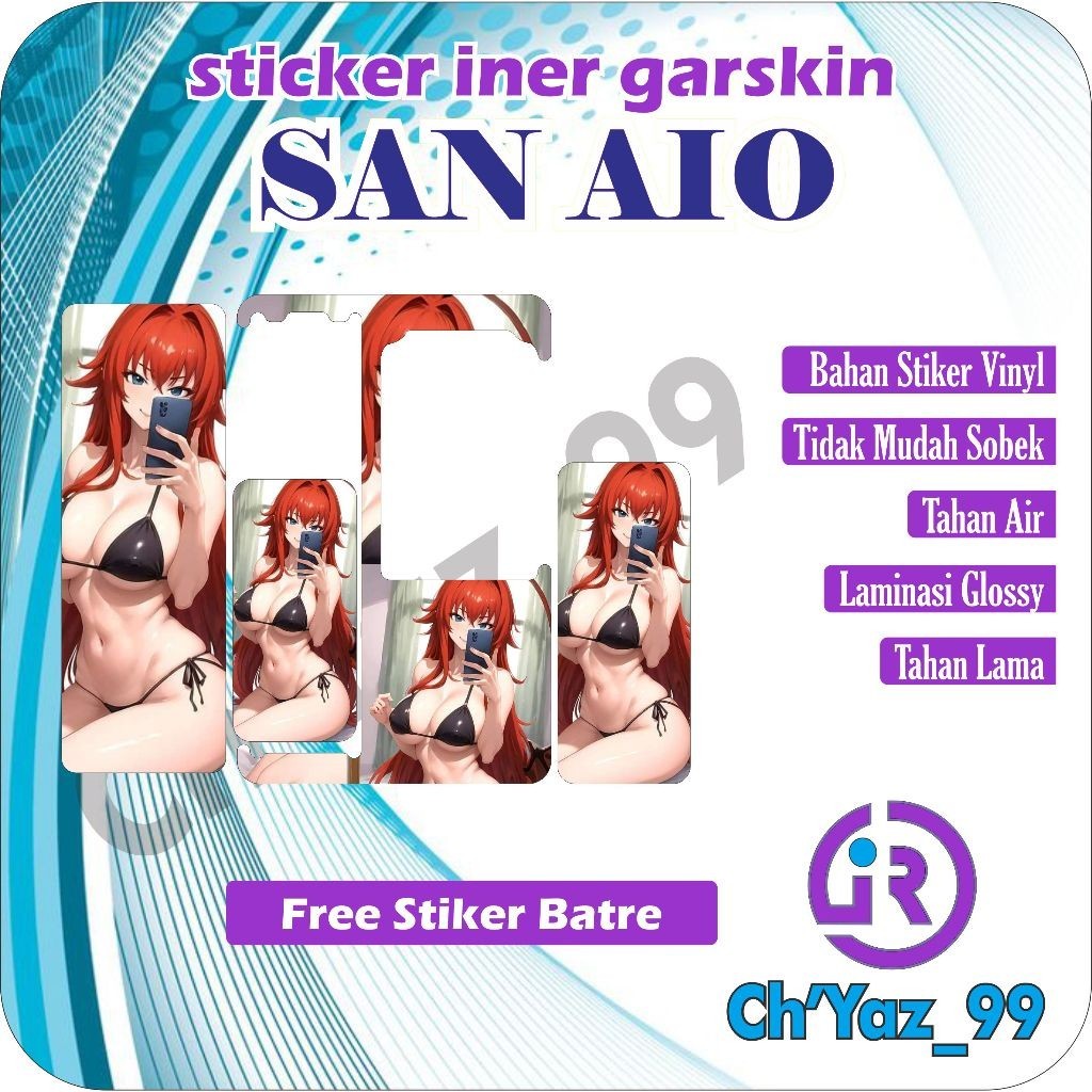 

STICKER VINYL GLOSSY S.A.N. A.10 INER GARSKIN