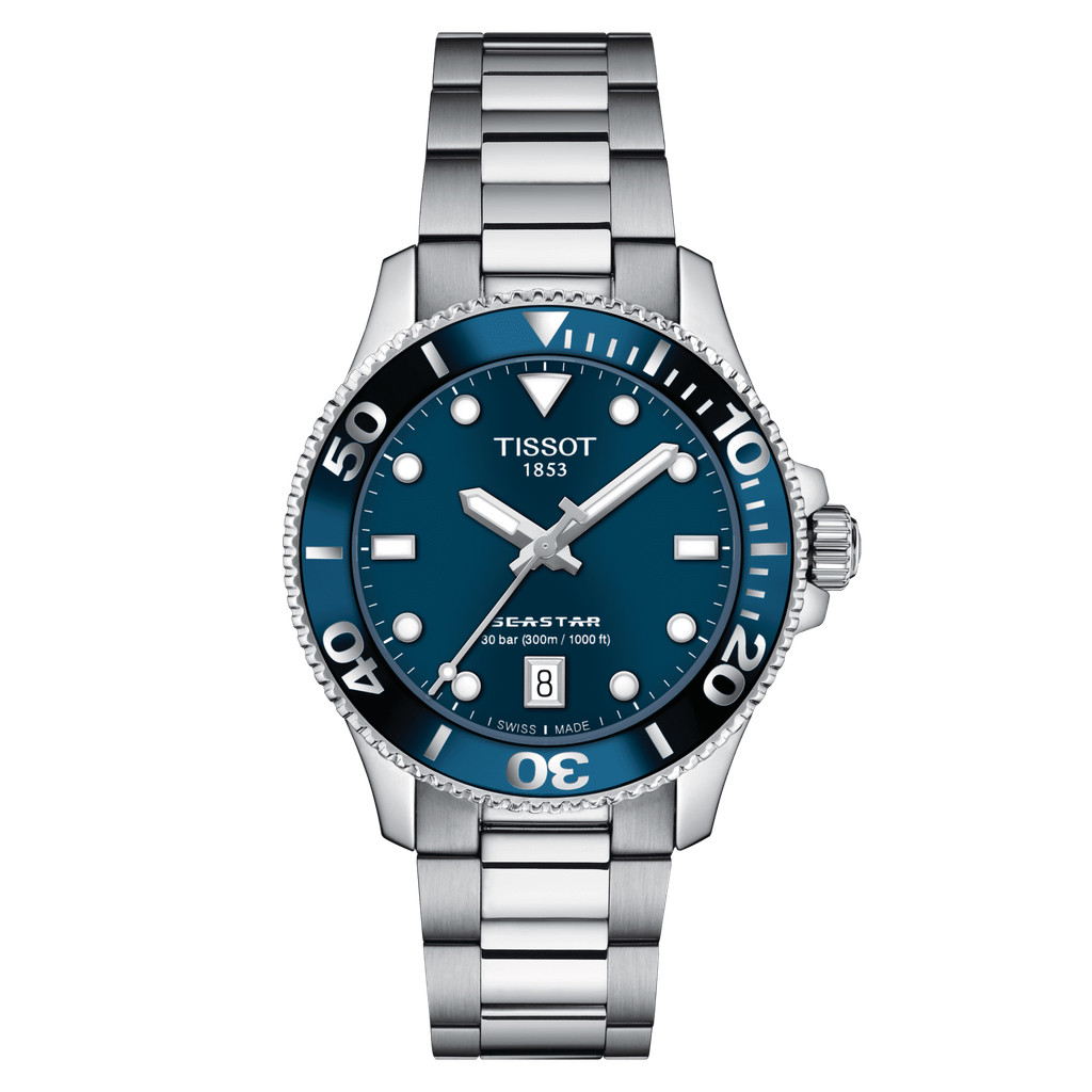 Tissot Seastar 1000 36mm Watch (T1202101104100)