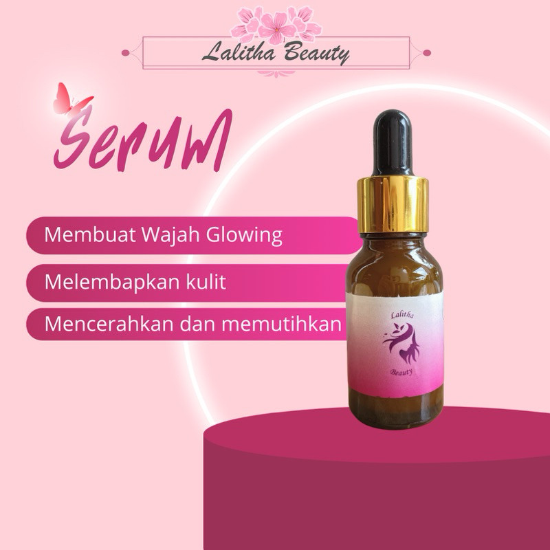 🩷 LALITHA BEAUTY 🩷 GLOWING | WHITENING | SERUM WAJAH WHITENING | GLOWING | ACNE | JERAWAT | FLEK | B