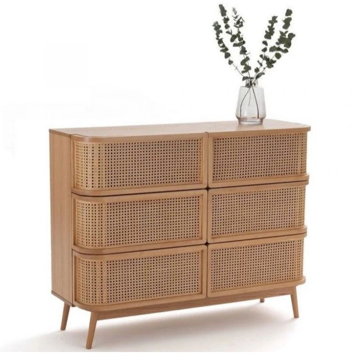 Lemari Drawer Bufet – Furniture Pakaian Kayu Jati Minimalis