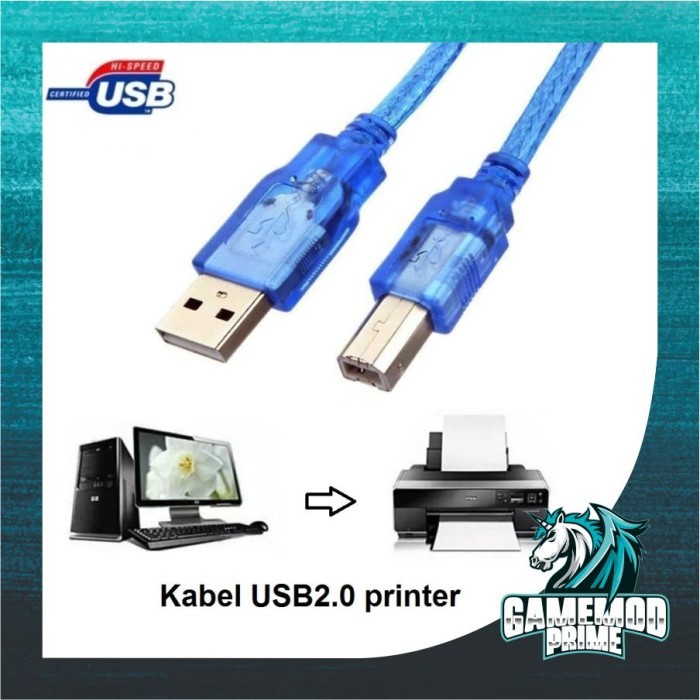 Kabel Printer USB 10 Meter