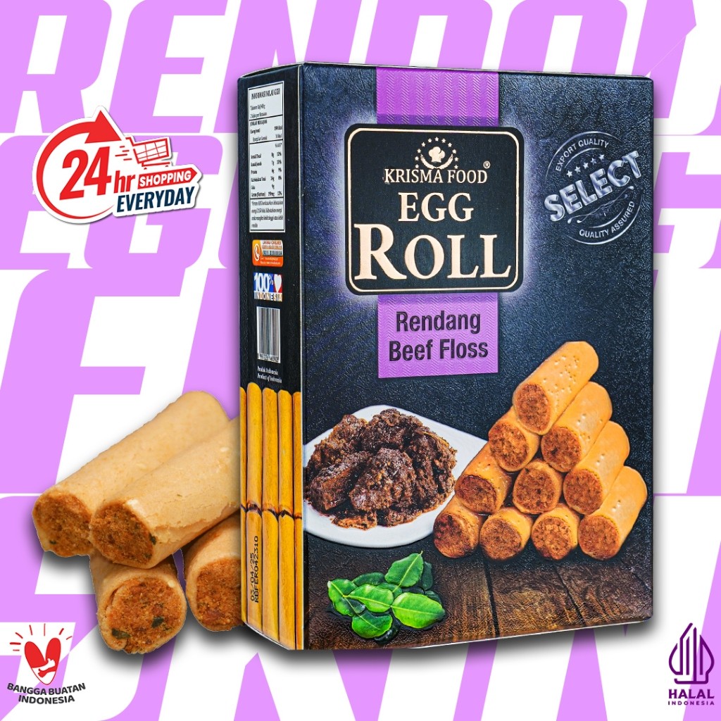 

RENDANG BEEF EGGROLL - GANDA | KRISMA FOOD