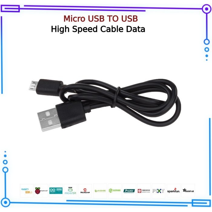 

JS99 Kabel Micro USB to USB A 1m 100cm High Speed Cable Data