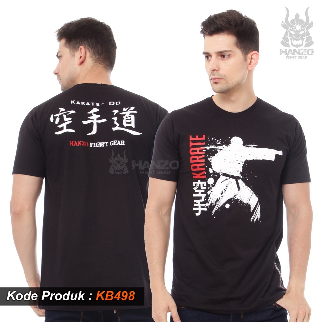 KAOS KARATE HANZO FIGHT, TSHIRT KARATE, KAOS KYOKUSHIN, TSHIRT KYOKUSHIN