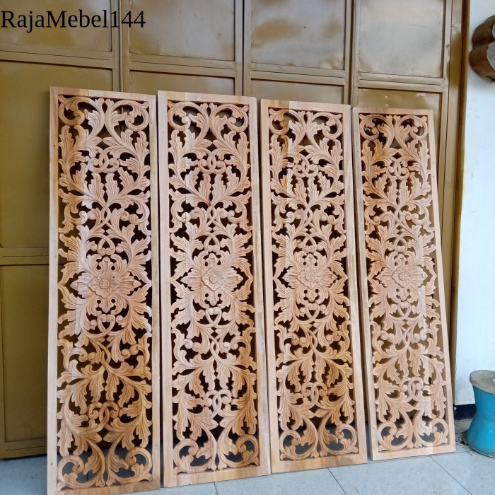 

Ornamen Ukir Kayu Ukiran Kayu Lisplang Pintu Jendela Bofen Ukir Jepara termurah