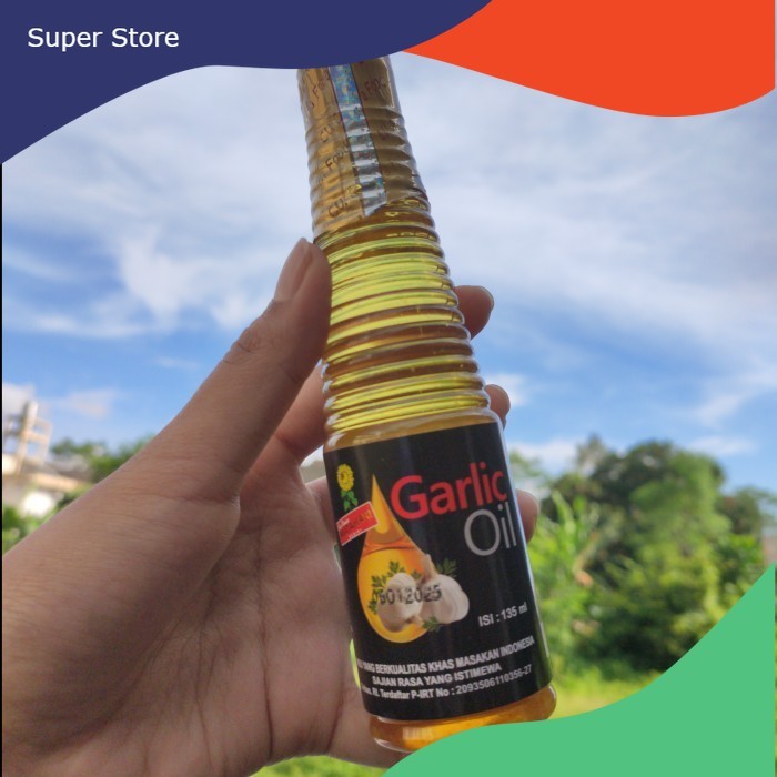 

Garlic Oil Cap Matahari 135ml / minyak bawang putih halal tanpa msg