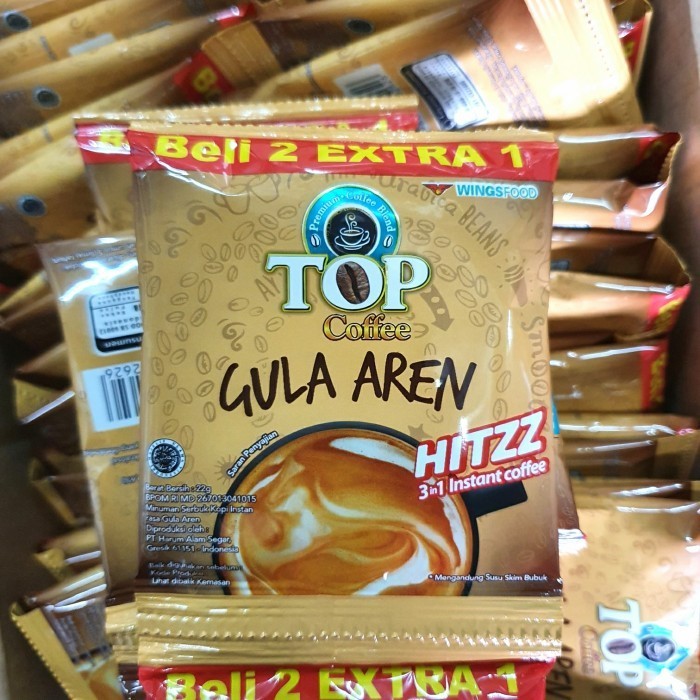 

BELI 2 GRATIS 1 - TOP Coffee Gula Aren Hitzz - 1 Renceng 10 + 5 Sachet
