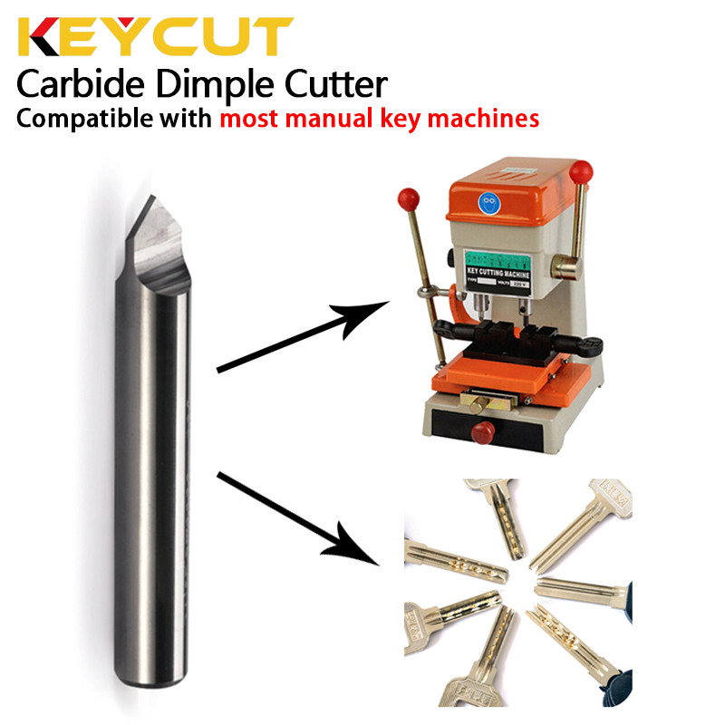 

Cutter 80° 90° 95° 100° 105° Copy Dimple Keys for Various Vertical Manual Key Cutting Machine Locksmith Tools