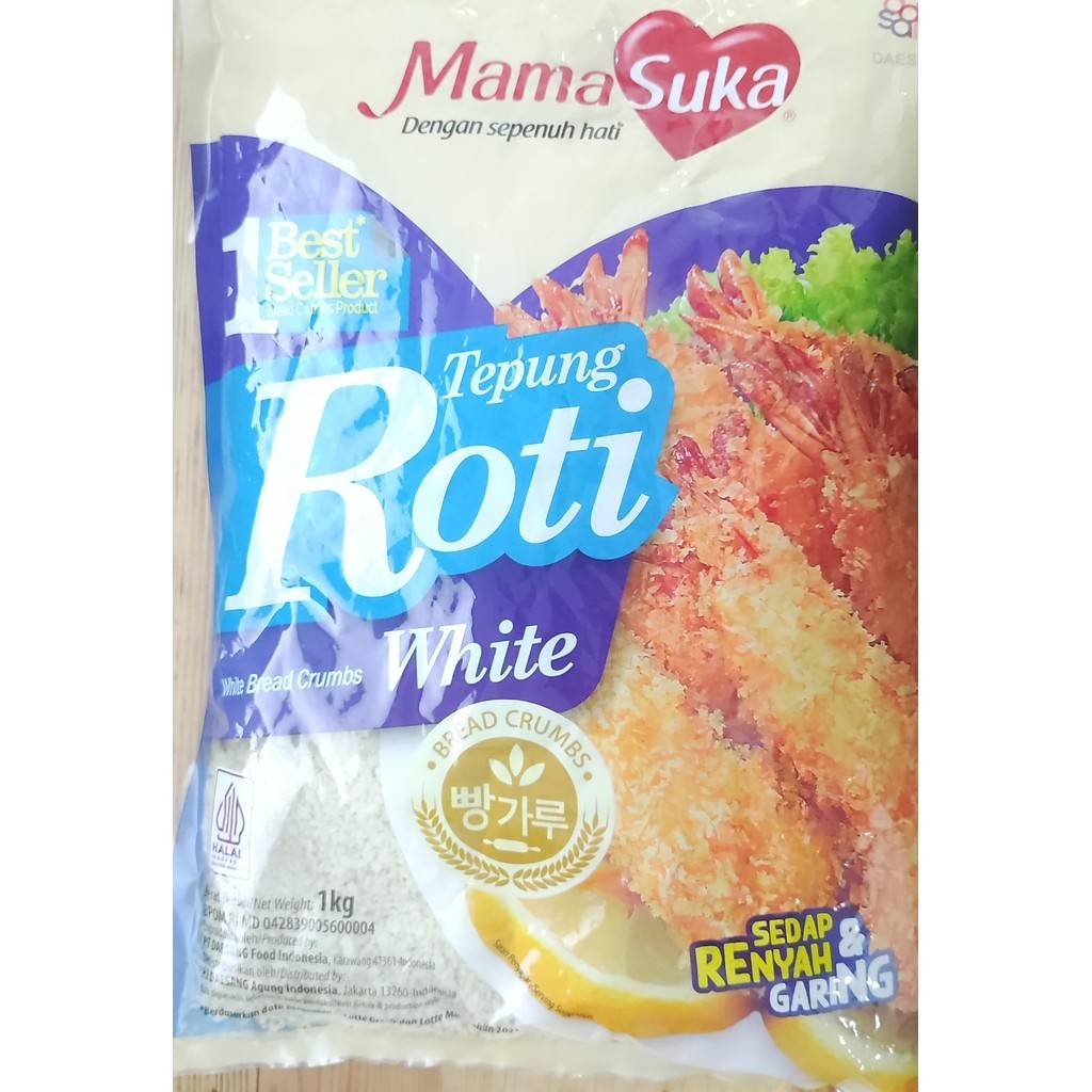 

Tepung Roti Mamasuka White 1 kg PCS