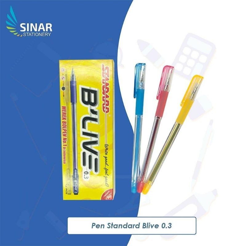 

BOLPOINT STANDART BLIVE/BULPEN STANDAR