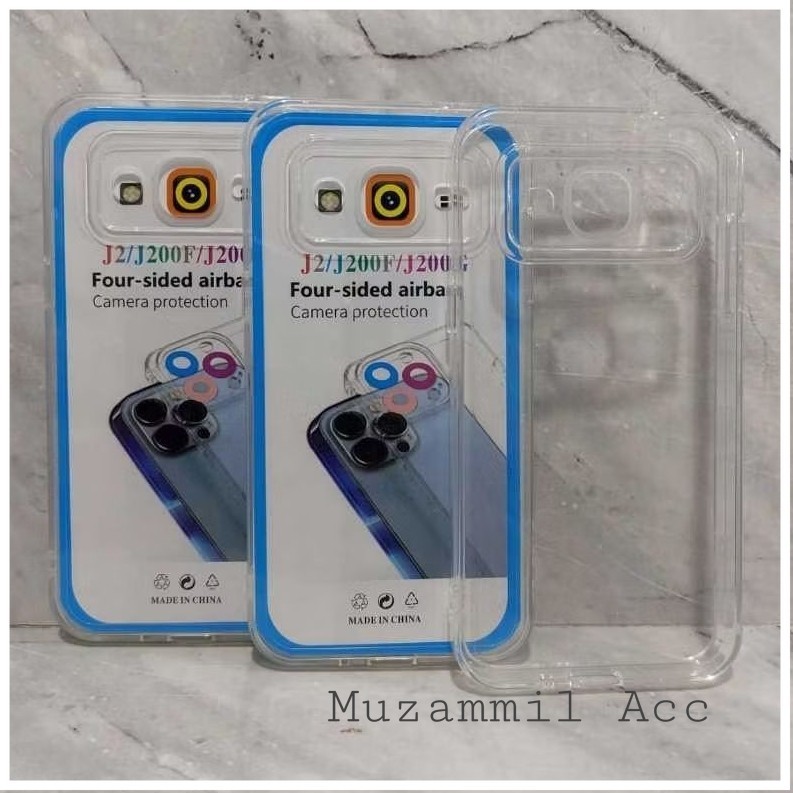 Softcase Clear Airbag Samsung J2 2015 J2 Prime J2 Pro J3 J3 2016 J3 Pro Silikon Casing Bening Transp
