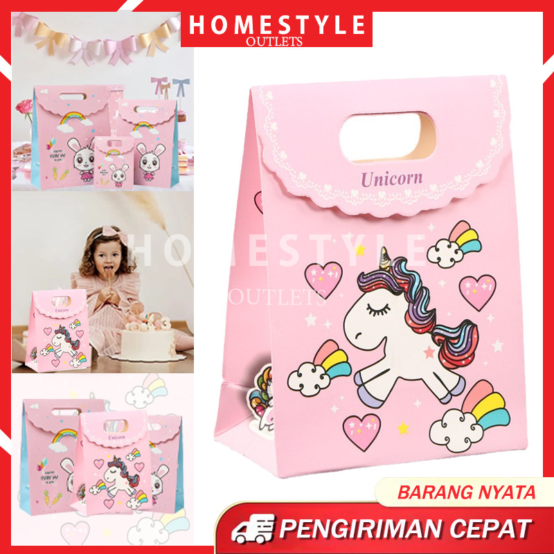 

Goodie Bag Karkater Hewan Souvenir Kantong Tentengan Bingkisan Paper Bag Tas Hampers Snack Ulang Tahun