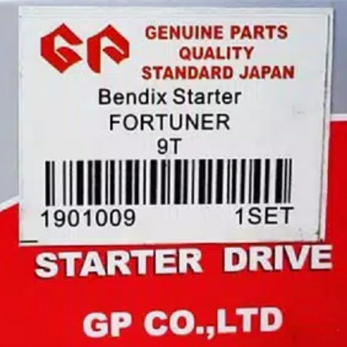 bendix starter fortuner gigi 9 NEW