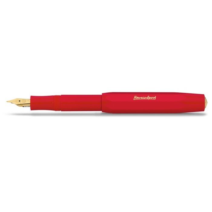 

best -KAWECO Classic Sport Fountain Pen / Pulpen Original Premium - Putih, F