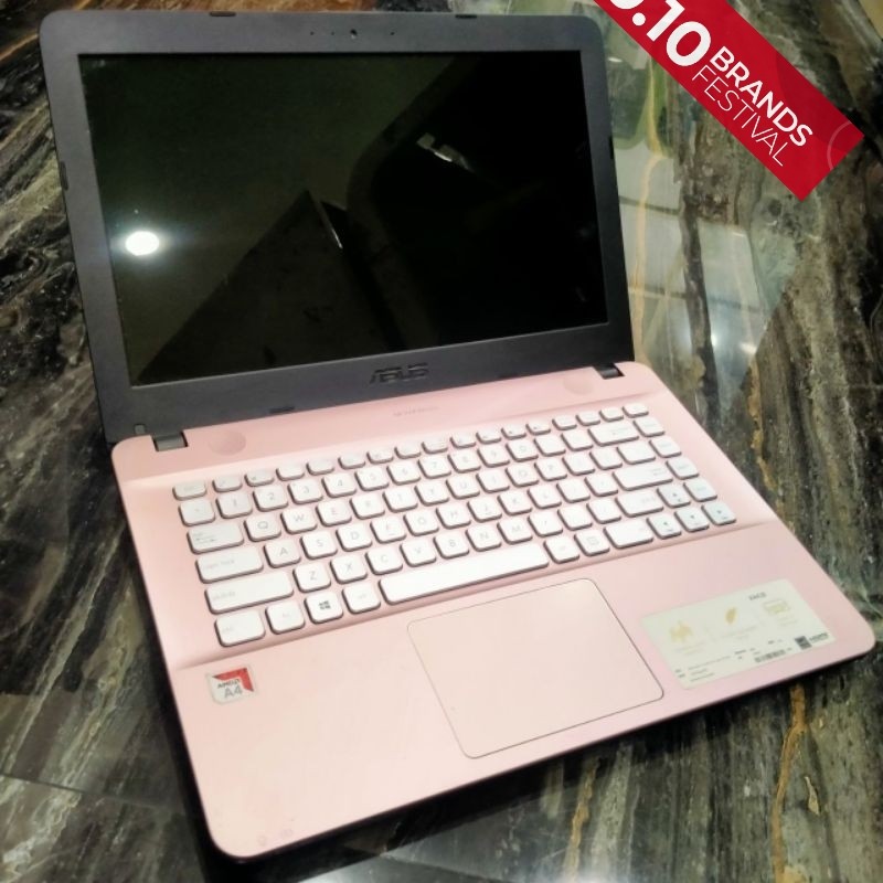 Laptop asus pink vivobook x441ma e203mah