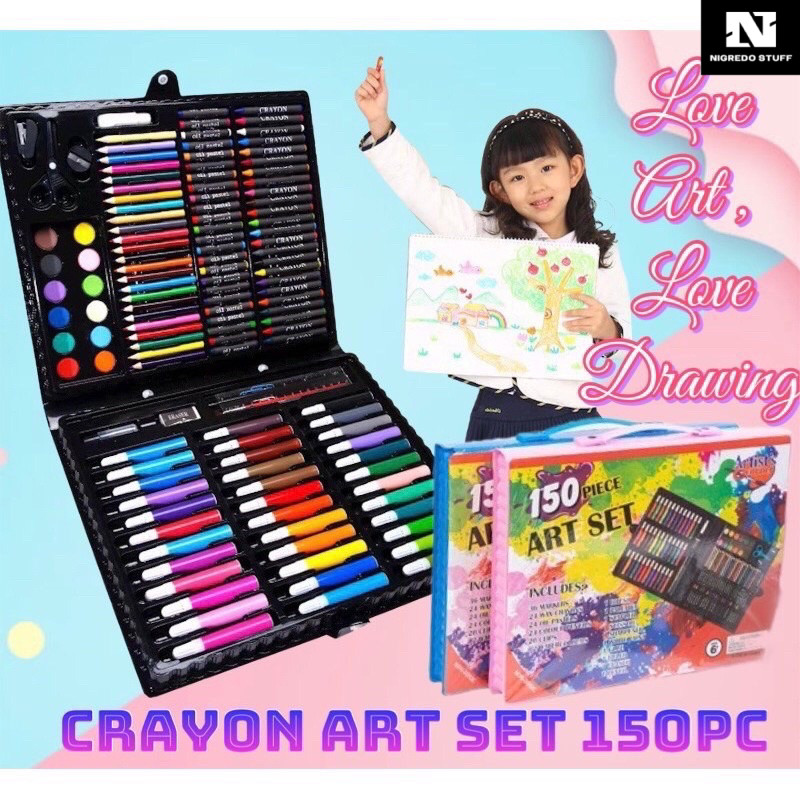 

CRAYON 68/150/208 Alat Tulis Mewarnai dan Menggambar Anak Set Lengkap - Crayon Set