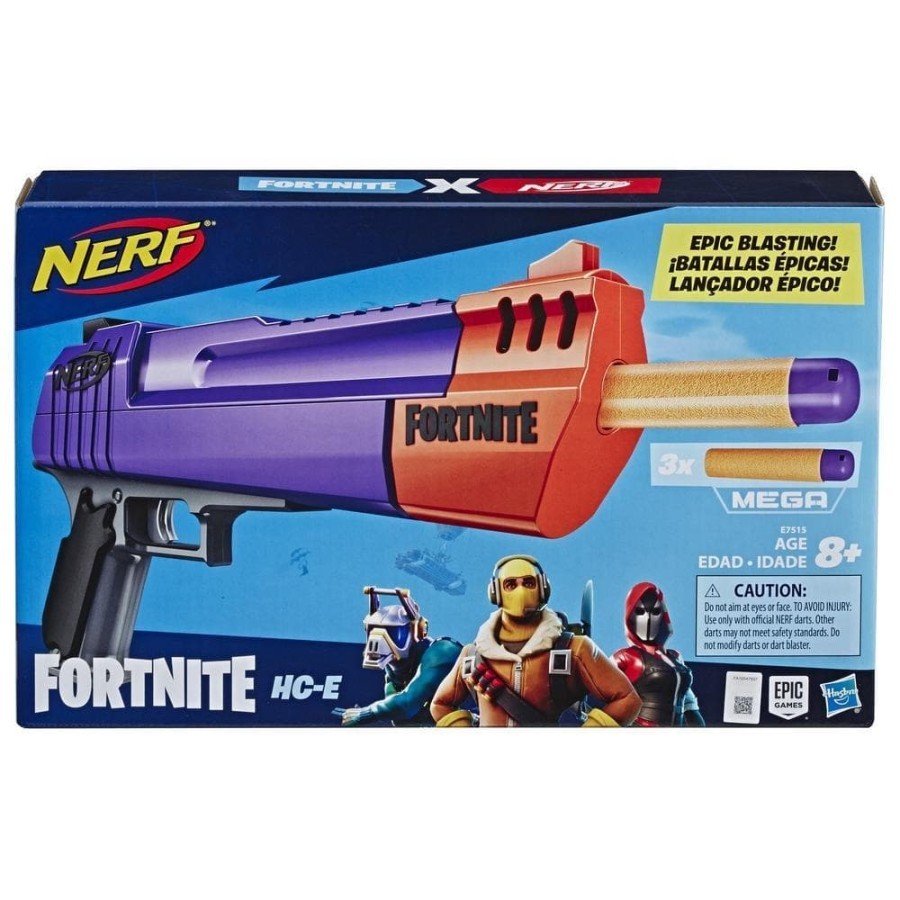 NERF FORTNITE HC-E MEGA BLASTER ORIGINAL - Nerf Mega Fortnite Hce Ori