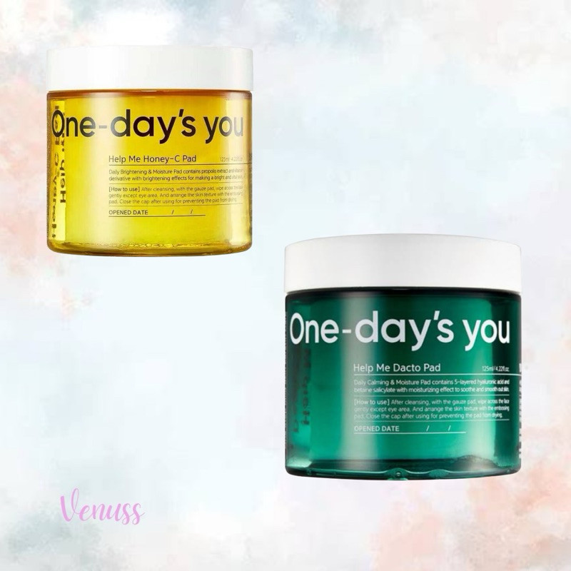One-day's you | one days you Help Me Honey-C Pad 60 pads | One-day's you Help Me Dacto Pad 60 pads