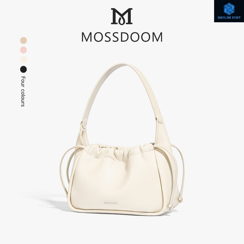 MOSSDOOM Tas Wanita Anora Bag Serut untuk Bahu Praktis dan Stylish