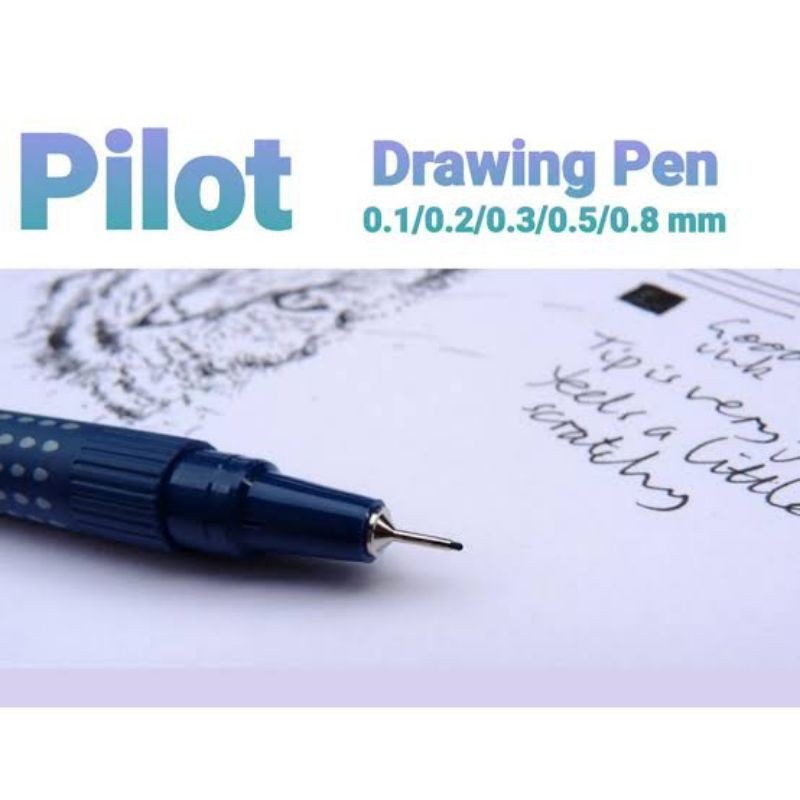 

PILOT Drawing Pen SW-DR / Pulpen Gambar
