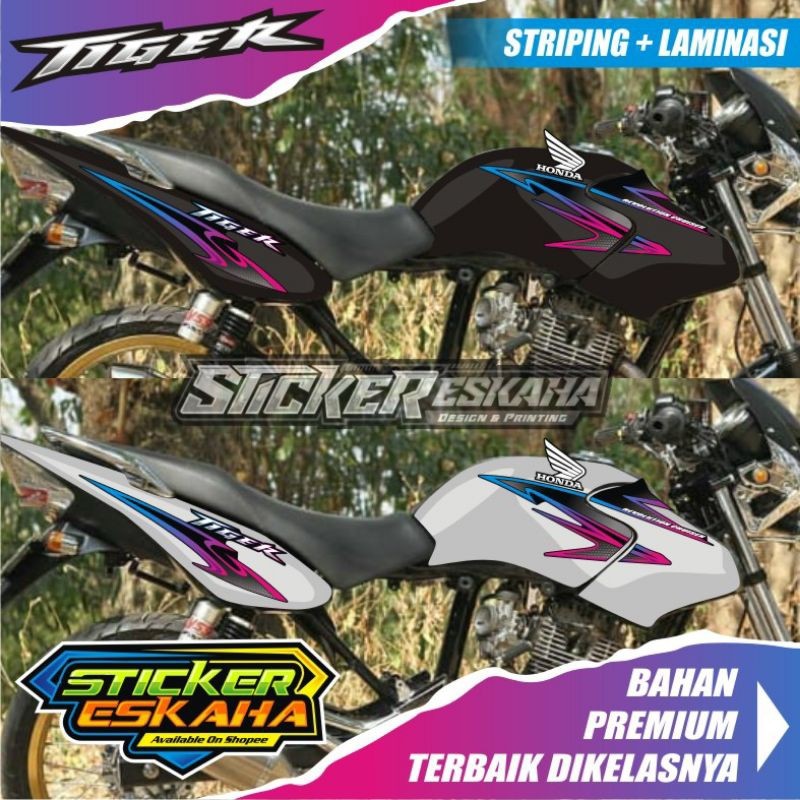 Striping Tiger Revo Tirev Stiker Herex Racing