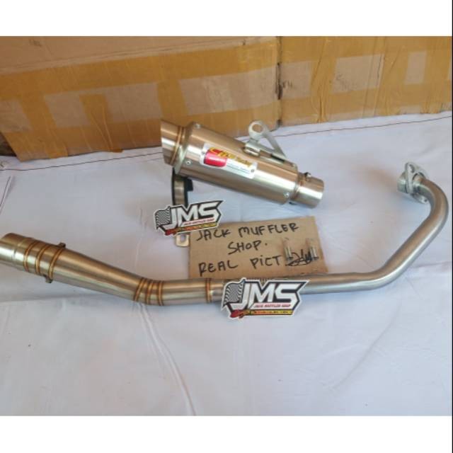 Knalpot cld monster for jupiter mx new .mx old ada...