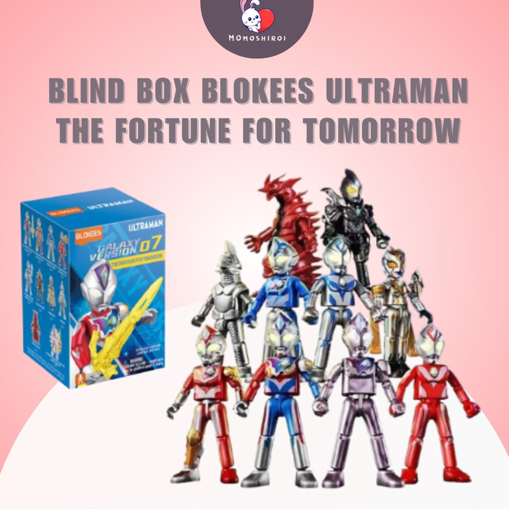 Blind Box Blokees Ultraman Mebius Dyna Flash Strong Trigger Dark Miracle Mons Ahgar Monster Kaiju