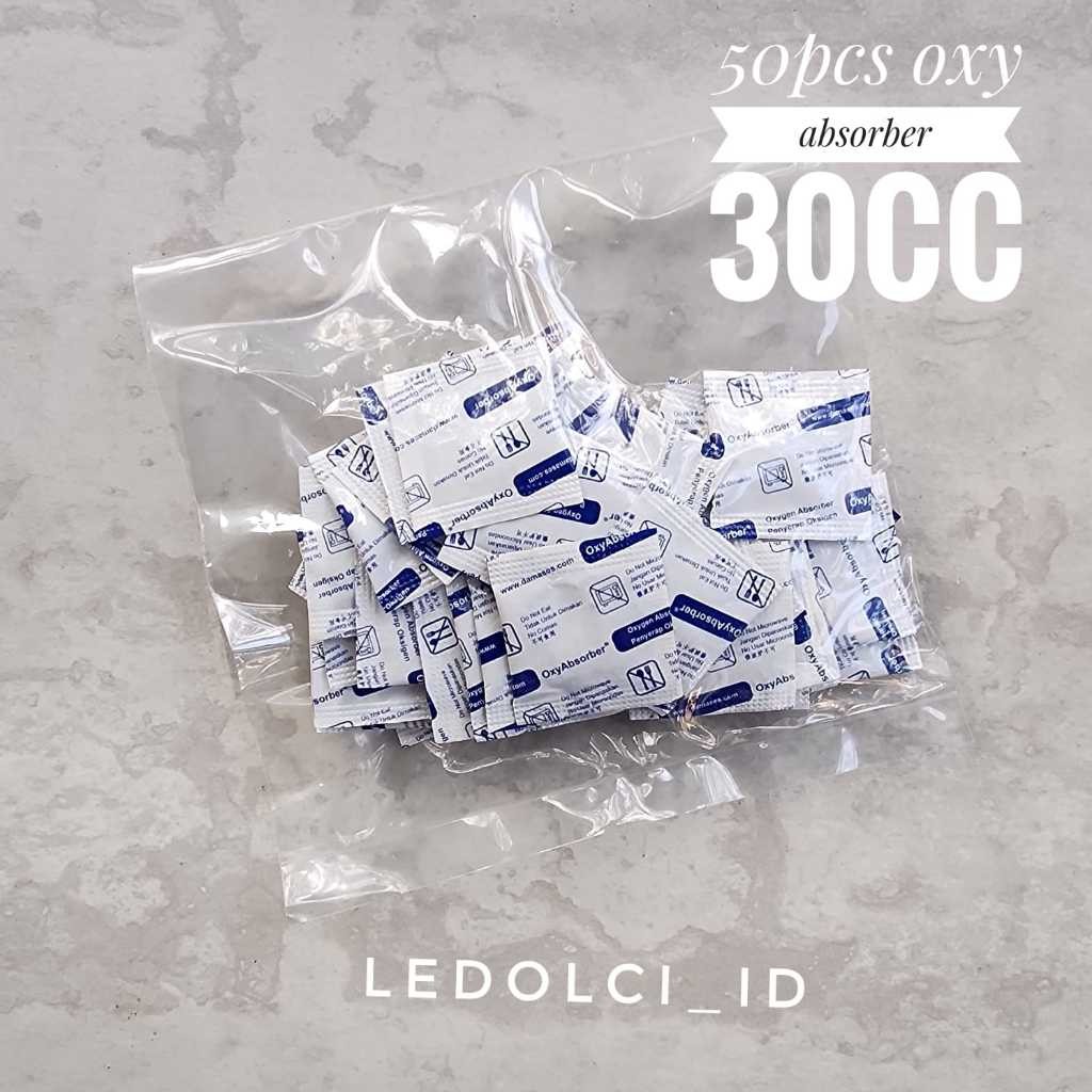 

(50 PCS) OXYGEN ABSORBER 30 CC | (50 PCS) OXY ABSORBER PENGAWET MAKANAN 30 CC
