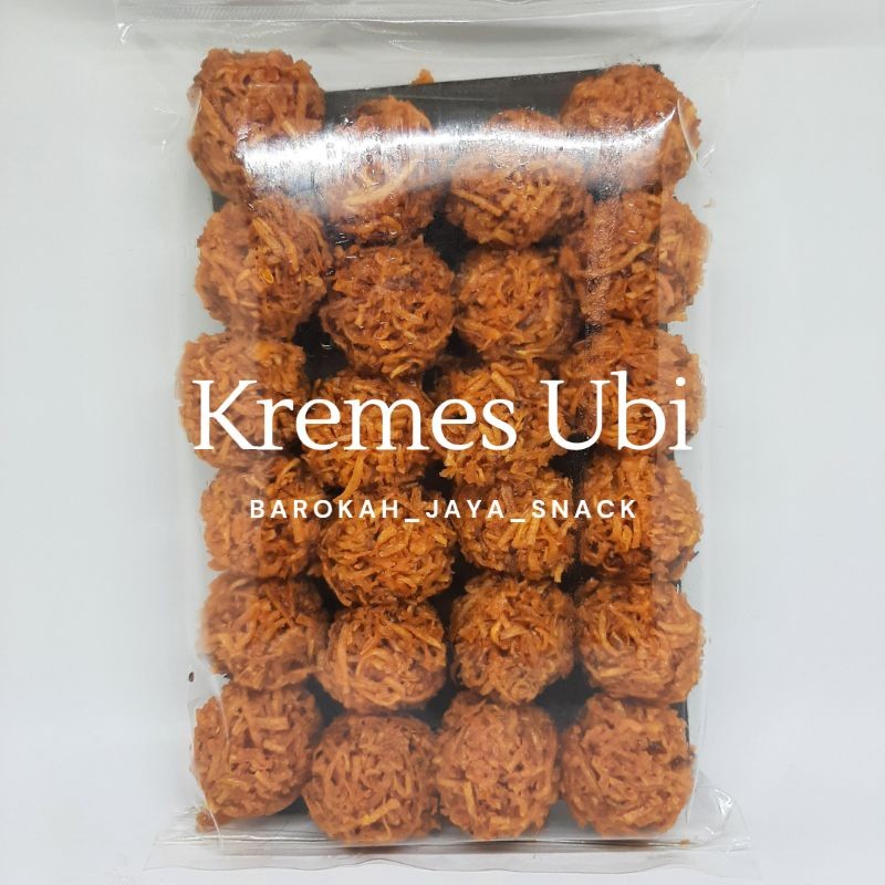 

Kremes Ubi Manis / Cemilan Grubi / Walangan Kremes 250gram - Mang Meser